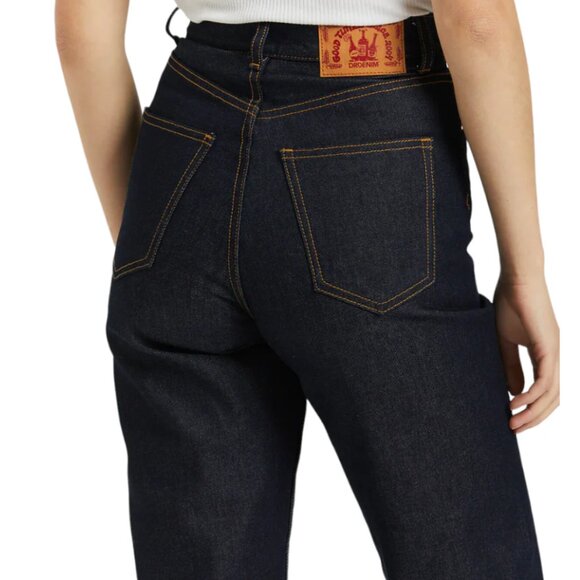 Dr Denim High Waisted Dark Jeans - Picture 4 of 8